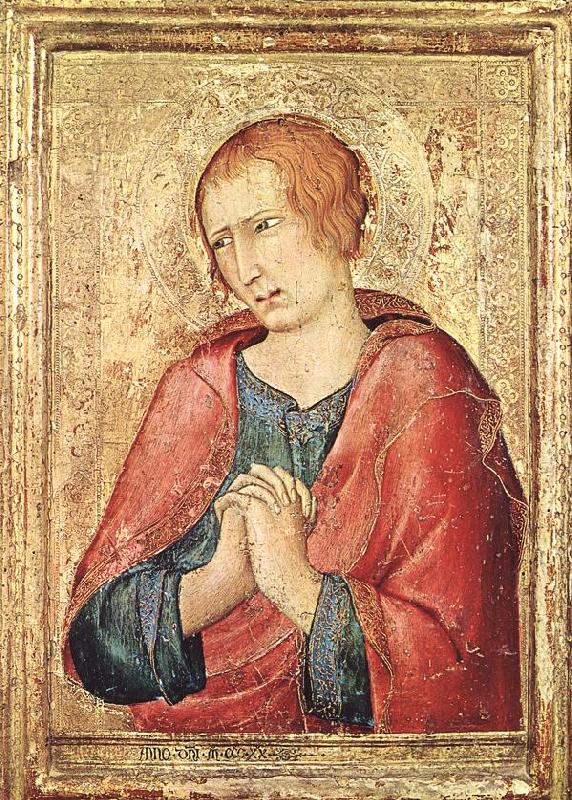 Simone Martini St John the Evangelist Spain oil painting art